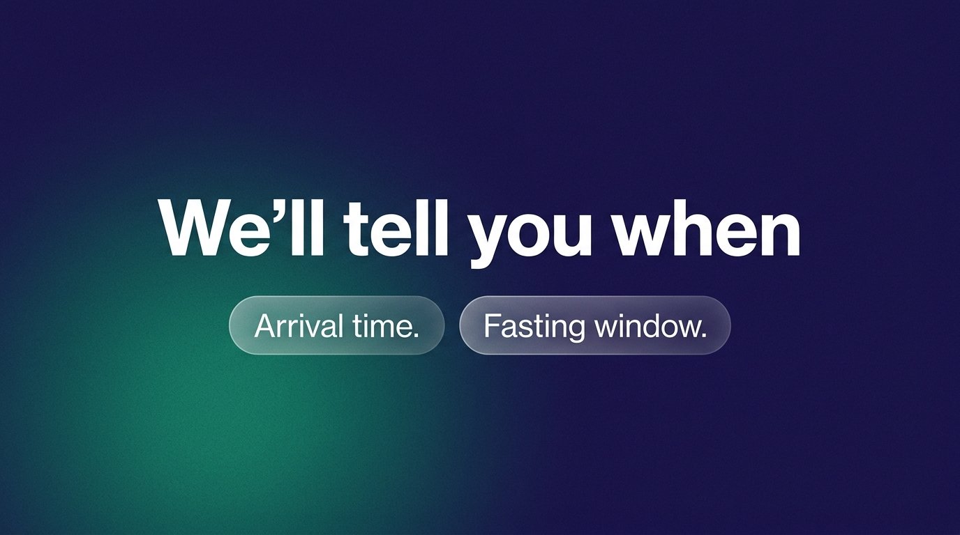 We'll tell you when — variant B