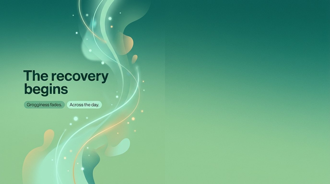 The recovery begins — variant B